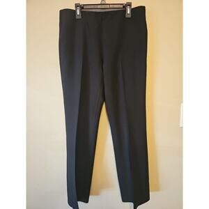 Adrianna Papell Dress Pants Womens Size 6 Black‎ Elastic Waist Straight Leg